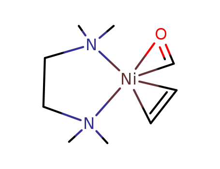 Molecular Structure of 110096-09-8 ((N,N,N',N'-tetramethylethylenediamine)(ethene)(formaldehyde)nickel)