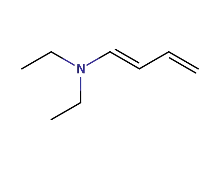 Molecular Structure of 52866-26-9 (((E)-Buta-1,3-dienyl)-diethyl-amine)