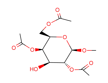 beta-d-Galactopyranoside, methyl, 2,4,6-triacetate