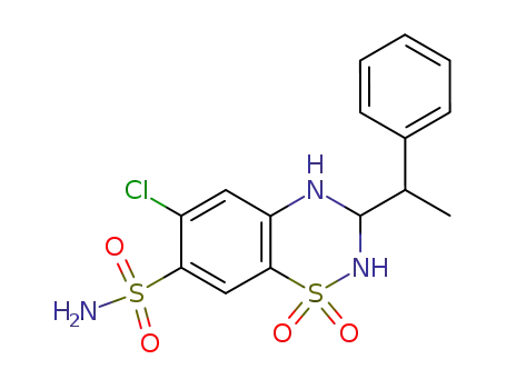 Molecular Structure of 1824-52-8 (bemetizide)