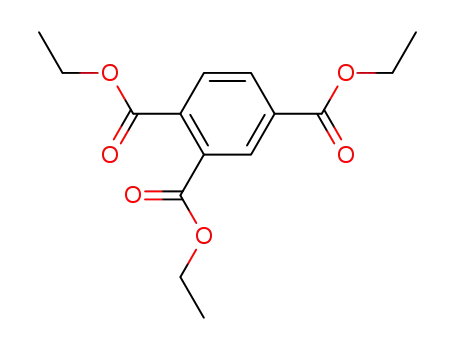 Molecular Structure of 14230-18-3 (1,2,4-Benzenetris(carboxylic acid ethyl) ester)