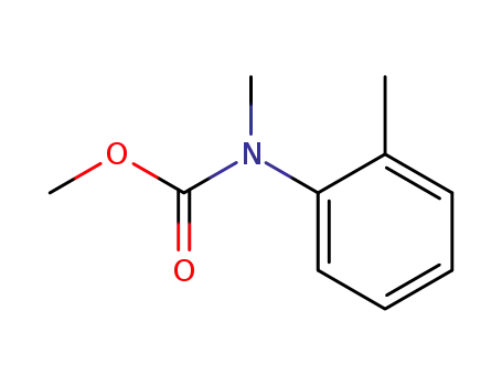 Molecular Structure of 104189-18-6 (Carbamic  acid,  methyl(2-methylphenyl)-,  methyl  ester  (9CI))