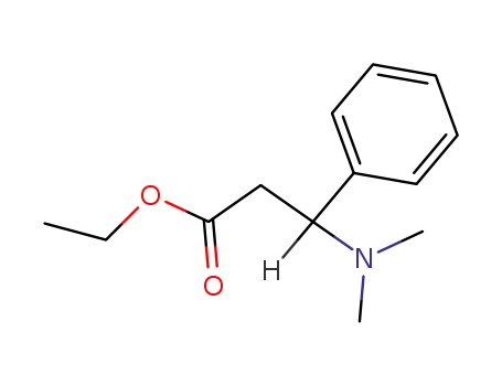 Benzenepropanoic acid, b-(dimethylamino)-, ethyl ester
