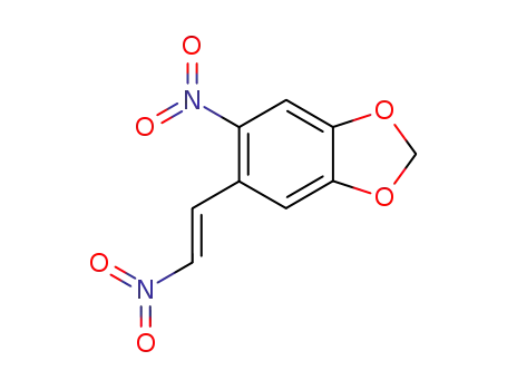 trans-1-(3,4-(Methylenedioxy)-6-nitrophenyl)-2-nitroethene