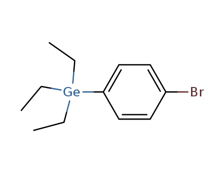 Molecular Structure of 23268-74-8 (triethyl(4-bromophenyl)germane)