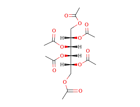 Molecular Structure of 951331-14-9 (Dulcit-hexa-O-acetat)