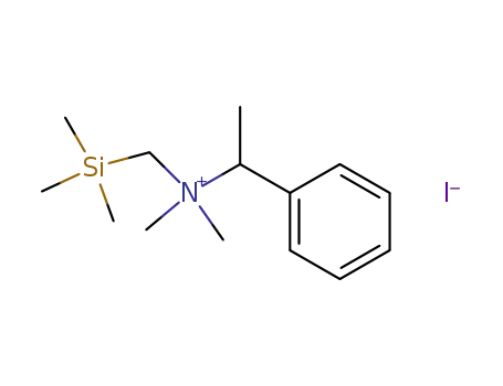 α-methylbenzyldimethyl(trimethylsilylmethyl)ammonium iodide