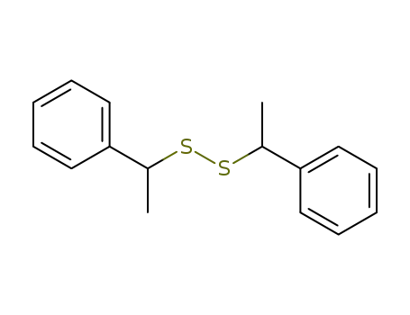 Molecular Structure of 52053-61-9 (1-(1-phenylethyldisulfanyl)ethylbenzene)