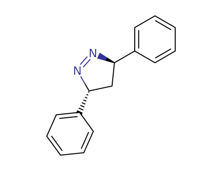 Molecular Structure of 10514-16-6 (3H-Pyrazole, 4,5-dihydro-3,5-diphenyl-, trans-)