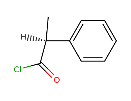 Benzeneacetyl chloride, a-methyl-, (S)-