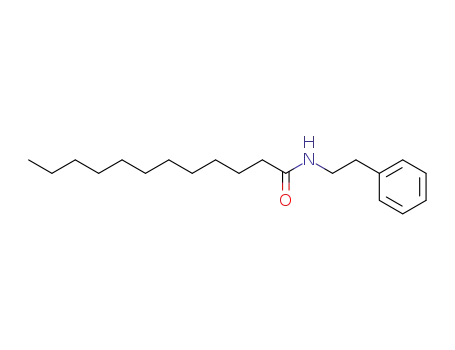 Molecular Structure of 557781-71-2 (N-phenethyldodecanamide)