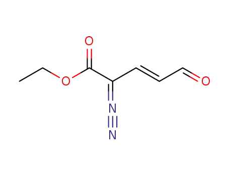 (E)-ethyl 2-diazo-5-oxopent-3-enoate