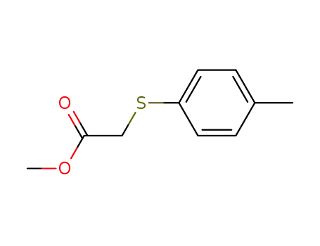 Molecular Structure of 50397-67-6 (methyl 2-(p-tolylthio)acetate)