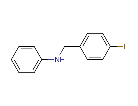 Molecular Structure of 83444-25-1 (N-(p-fluorobenzyl)aniline)