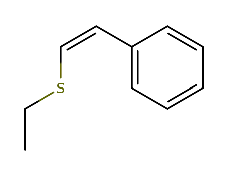 Benzene, [2-(ethylthio)ethenyl]-, (Z)-