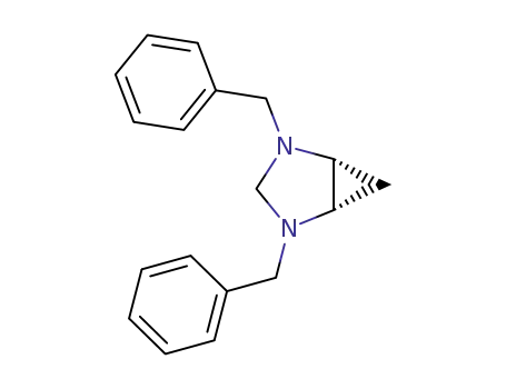 Molecular Structure of 62216-62-0 (2,4-Diazabicyclo[3.1.0]hexane, 2,4-bis(phenylmethyl)-)