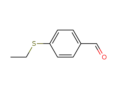 Molecular Structure of 84211-94-9 (4-(ETHYLTHIO)BENZALDEHYDE)