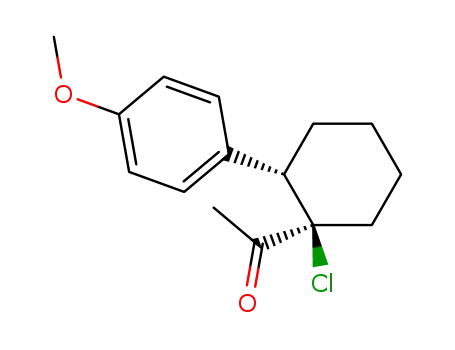rel-1-[(1R,2S)-1-Chloro-2-(4-methoxyphenyl)cyclohexyl]ethanone