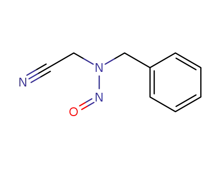 Molecular Structure of 1202-33-1 ([benzyl(nitroso)amino]acetonitrile)