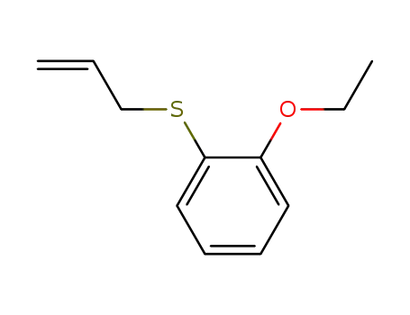 Molecular Structure of 102968-96-7 (2-ethoxy-S-allylthiophenol)