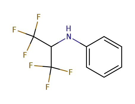 N-(1,1,1,3,3,3-hexafluoropropyl)aniline
