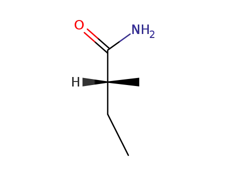 Molecular Structure of 389122-94-5 (2-Methyl- (2R)-butanaMide)