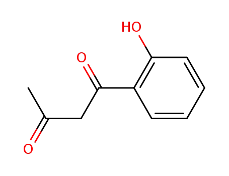 Molecular Structure of 16636-62-7 (O-HYDROXYBENZOYLACETONE)