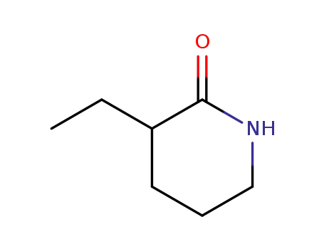 Molecular Structure of 165385-85-3 (2-Piperidinone, 3-ethyl-)