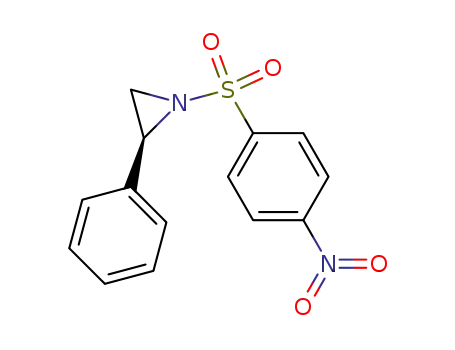 Aziridine, 1-[(4-nitrophenyl)sulfonyl]-2-phenyl-, (2S)-