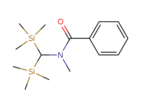 N-(Bis-trimethylsilanyl-methyl)-N-methyl-benzamide