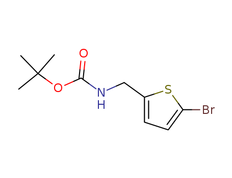 tert-Butyl N-[(5-bromo-2-thienyl)methyl]carbamate cas  215183-27-0
