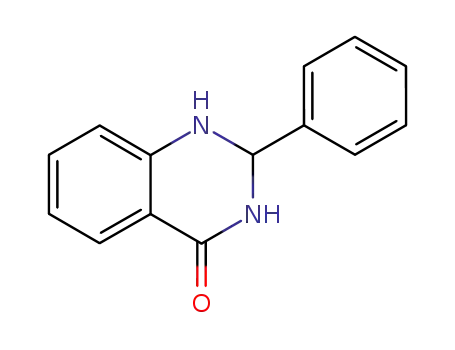 Molecular Structure of 954-91-6 (2,3-Dihydro-2-phenylquinazoline-4(1H)-one)