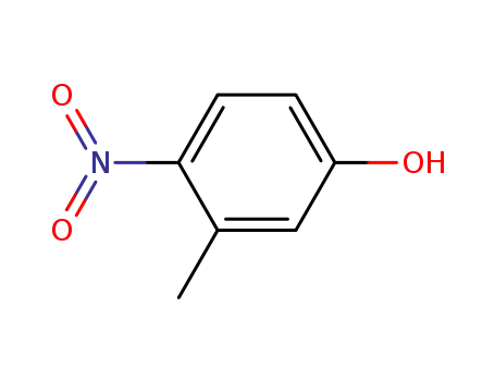 Molecular Structure of 910311-23-8 (Phenol,  3-methyl-4-nitro-,  labeled  with  carbon-14  (9CI))