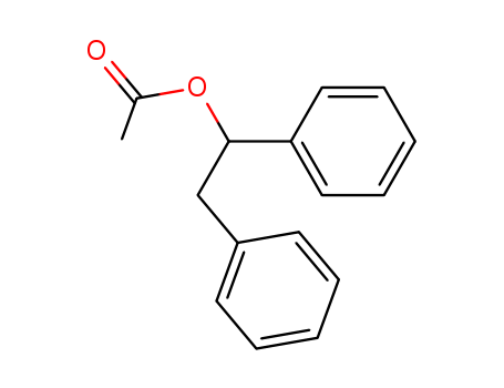 Benzeneethanol, a-phenyl-, 1-acetate