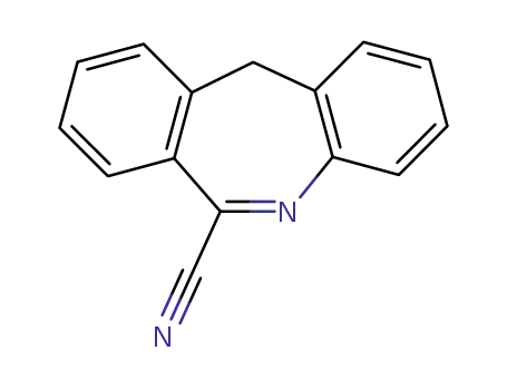 Molecular Structure of 80012-69-7 (11H-Dibenzo[b,e]azepine-6-carbonitrile)