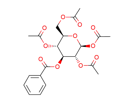 1,2,4,6-tetra-O-acetyl-3-O-benzoyl-β-D-glucopyranose