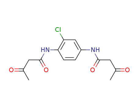 Butanamid,N,N′-(2-Chloro-1,4-phenylen)-bis-(3-oxo-)