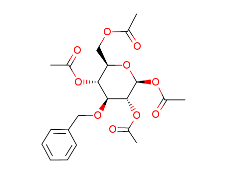 1,2,4,6-TETRA-O-ACETYL-3-O-BENZYL-D-GLUCOPYRANOSECAS