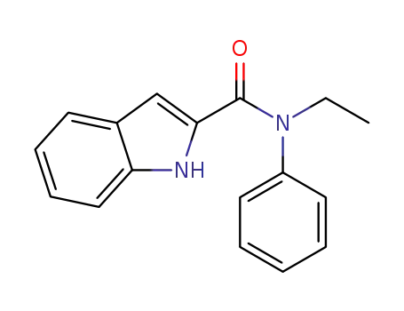 N-ethyl-N-phenyl-1H-indole-2-carboxamide