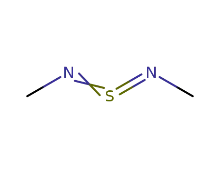 Molecular Structure of 13849-02-0 (1,3-Dimethyl-1,3-diaza-2-thia(IV)propadiene)