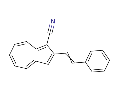 1-Azulenecarbonitrile, 2-(2-phenylethenyl)-