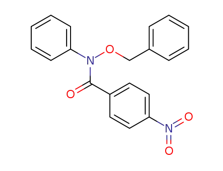 Molecular Structure of 1392108-24-5 (O-benzyl-N-(4-nitrobenzoyl)-N-phenylhydroxylamine)