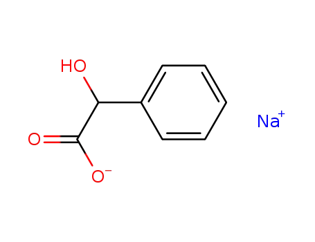 Molecular Structure of 114-21-6 (DL-MANDELIC ACID SODIUM SALT)