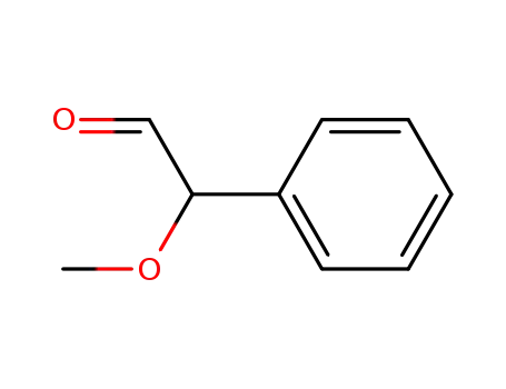 Molecular Structure of 19190-53-5 (Benzeneacetaldehyde, a-methoxy-)