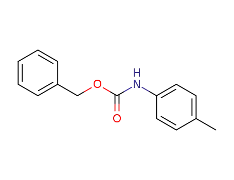Molecular Structure of 7625-64-1 (Carbamic acid, (4-methylphenyl)-, phenylmethyl ester (9CI))