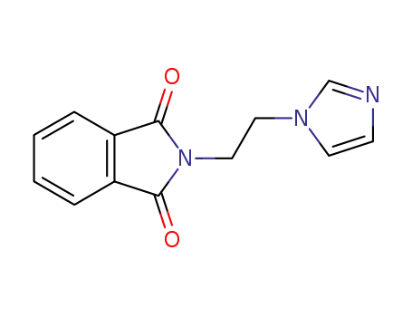 Molecular Structure of 72459-53-1 (2-(2-IMIDAZOL-1-YL-ETHYL)-ISOINDOLE-1,3-DIONE)