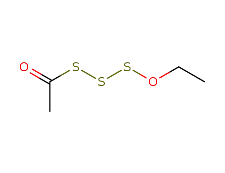 Molecular Structure of 61268-23-3 (Trisulfide, acetyl ethoxy)