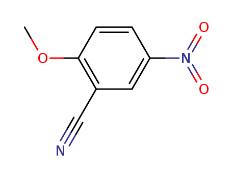 Benzonitrile,2-methoxy-5-nitro-  CAS NO.10496-75-0