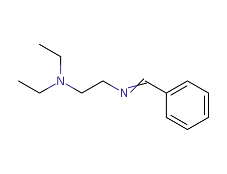 Molecular Structure of 1749-16-2 (N'-(benzylideneamino)-N,N-diethylethan-1-amine)