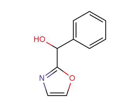 Molecular Structure of 130552-00-0 (A-PHENYL-2-OXAZOLEMETHANOL  97)